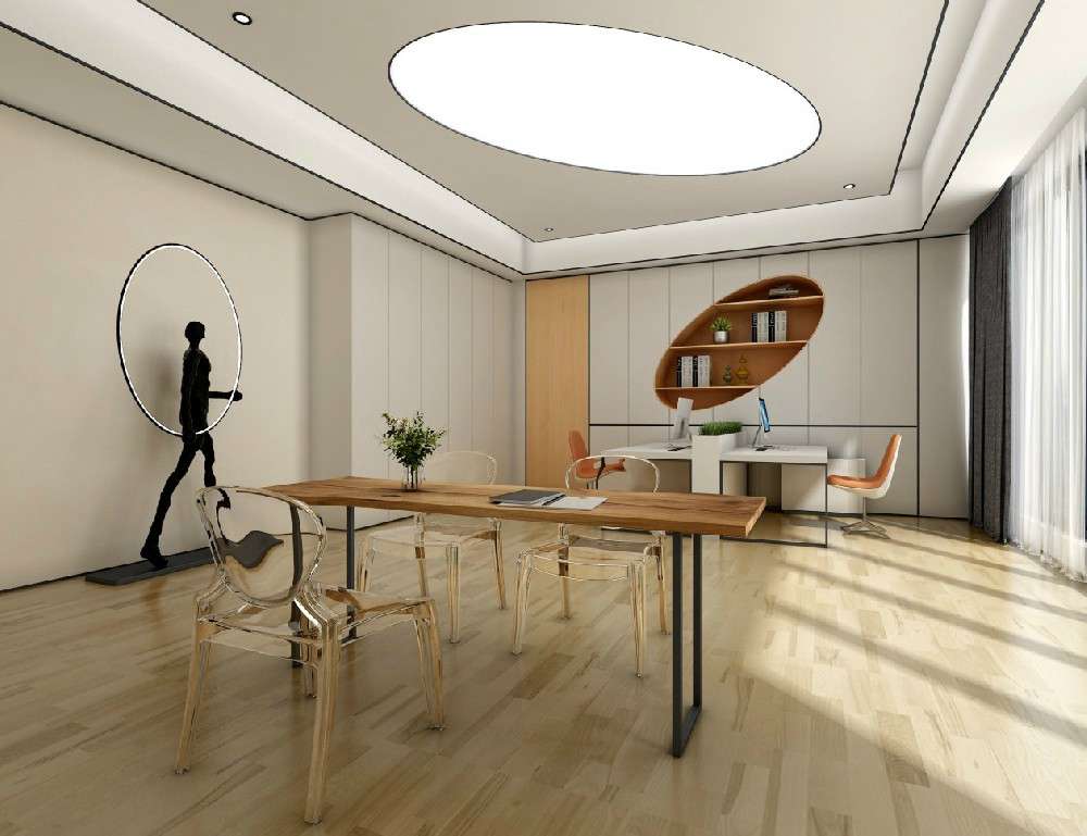 鄭州辦公室裝修地面、墻面及吊頂常使用的材料