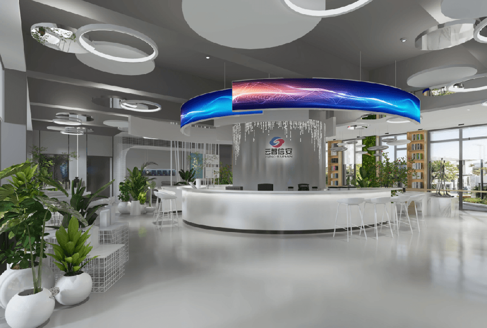 鄭州辦公室裝修的前臺(tái)背景設(shè)計(jì)方法 鄭州辦公室裝修的前臺(tái)背景設(shè)計(jì)方法