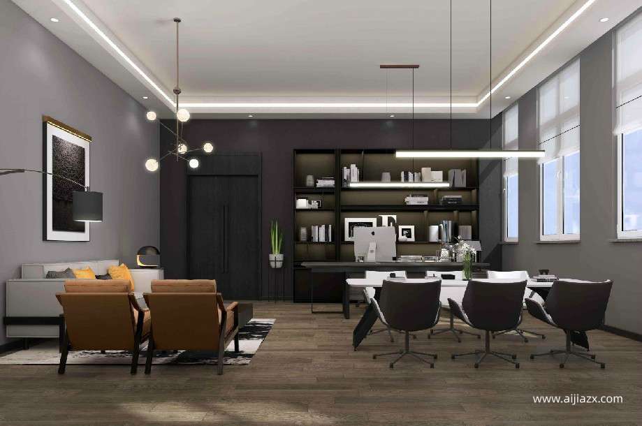 鄭州總經(jīng)理辦公室設計方案打造有品位的辦公空間