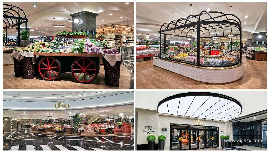 鄭州超市設計案例分享，客流爆棚的超市設計巧思