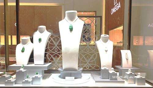 鄭州珠寶店櫥窗設(shè)計，珠寶店櫥窗布置說明