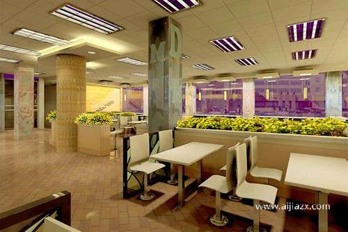 在鄭州開一家快餐店，快餐店怎樣裝修設(shè)計