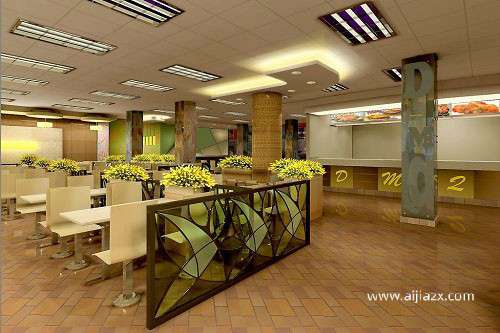 在鄭州開一家快餐店，快餐店怎樣裝修設(shè)計