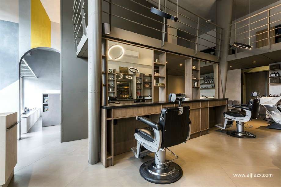 鄭州發(fā)廊裝修方案推薦，審美和品味在線的發(fā)廊裝修設(shè)計(jì)