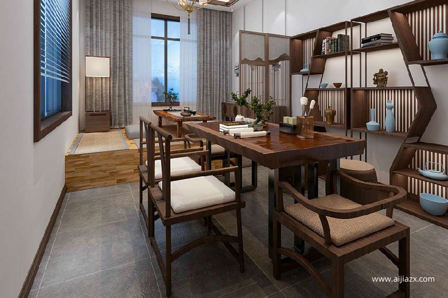 鄭州茶樓裝修多少錢，小型茶樓裝修效果圖