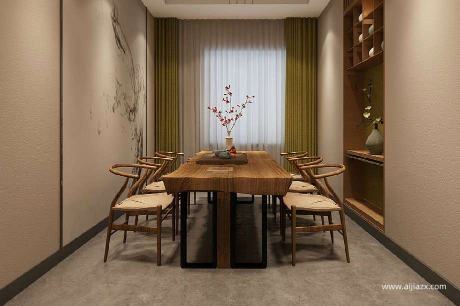 鄭州茶葉店裝修裝修設(shè)計(jì)方案