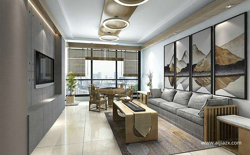 鄭州現(xiàn)代中式茶樓設計禪意空間文化