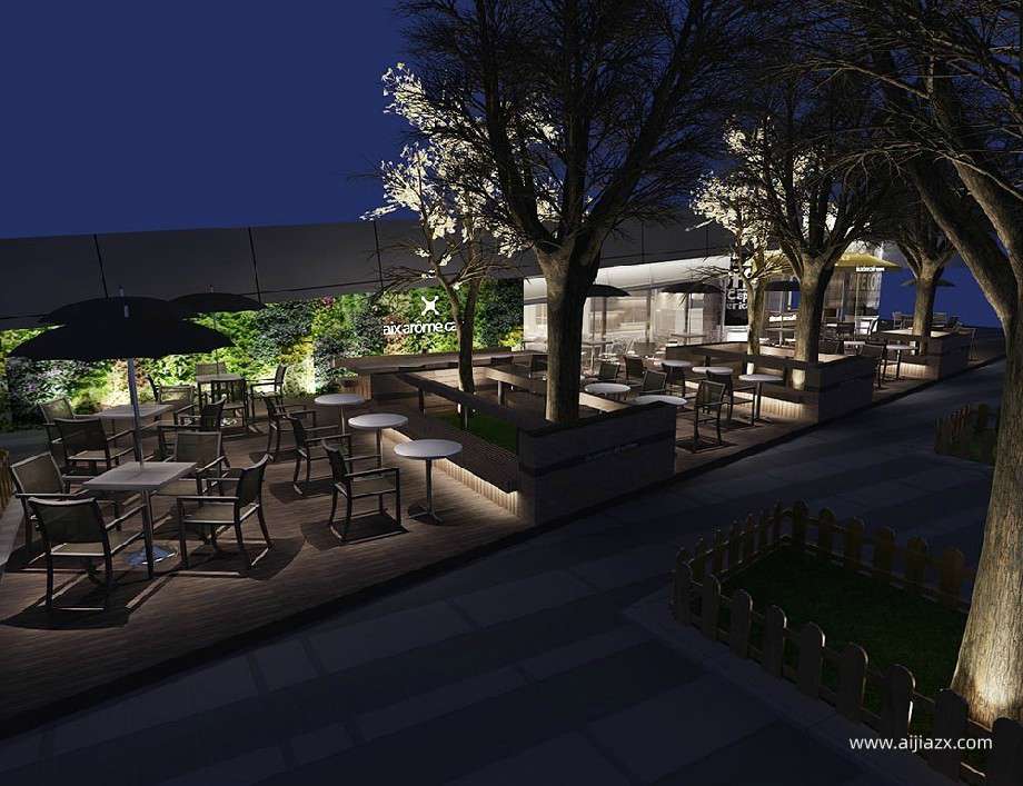 鄭州咖啡店裝修方案，文藝小清新咖啡店設計