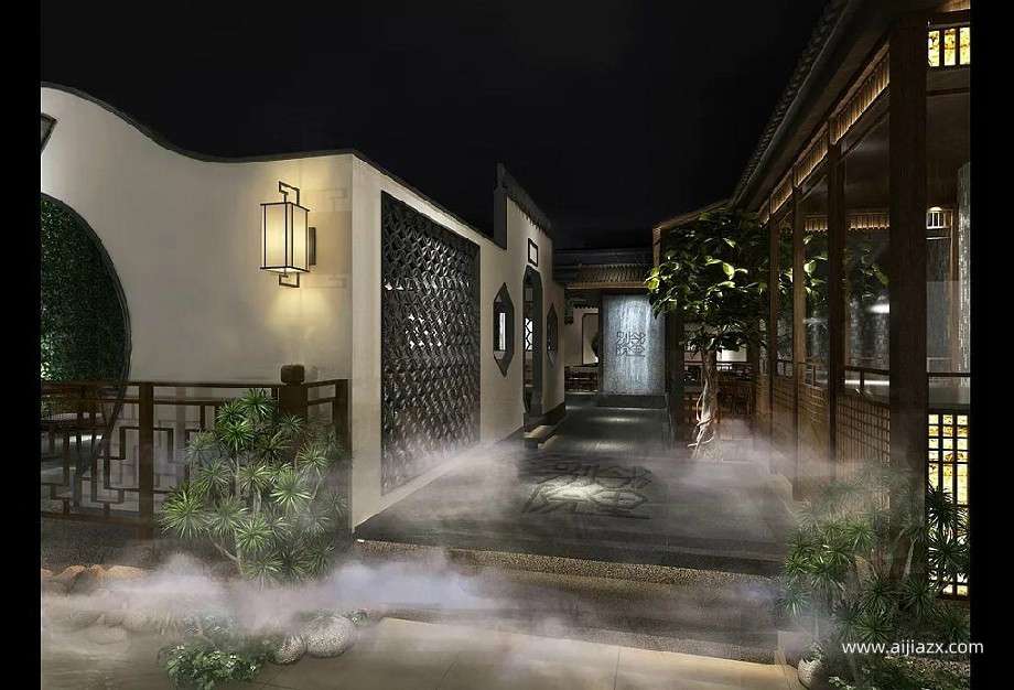 火鍋店裝修報價預(yù)算表,中式復(fù)古火鍋店裝修價格