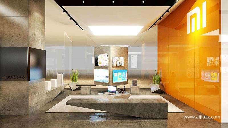 鄭州小米手機(jī)店設(shè)計，小米手機(jī)店裝修設(shè)計特點(diǎn)