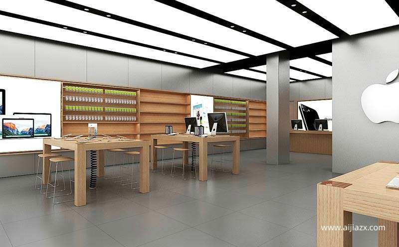 蘋果手機(jī)店怎么裝修，蘋果手機(jī)店室內(nèi)設(shè)計(jì)