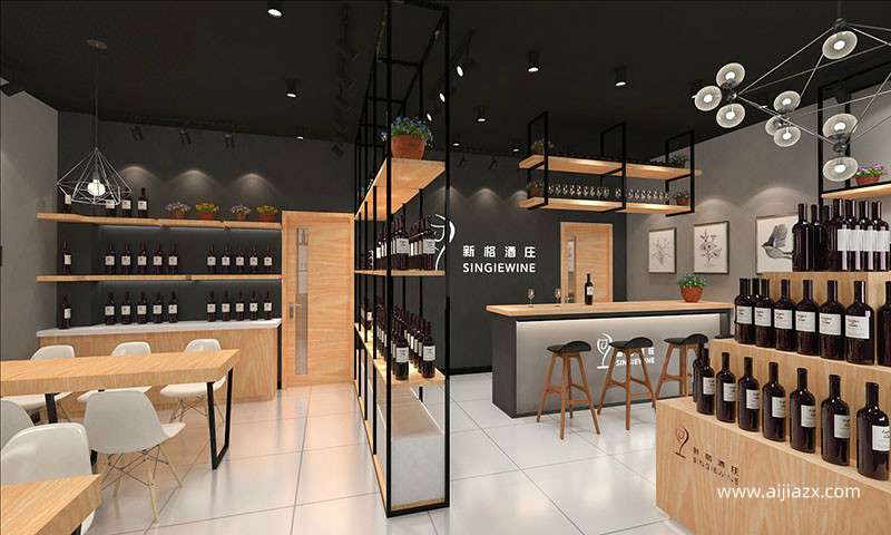 簡(jiǎn)單的紅酒店裝修效果圖