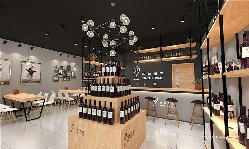 簡(jiǎn)單的紅酒店裝修效果圖