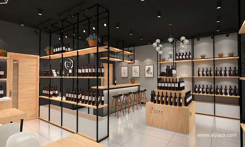 簡(jiǎn)單的紅酒店裝修效果圖