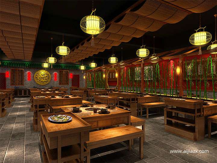 鄭州火鍋店裝修設計說明，火鍋店裝修設計規(guī)范