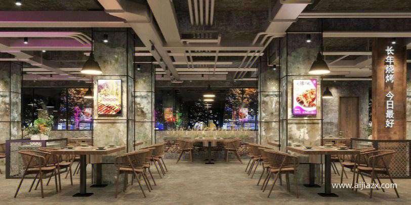 鄭州連鎖燒烤店裝修設(shè)計(jì)的魅力 鄭州連鎖燒烤店裝修設(shè)計(jì)的魅力
