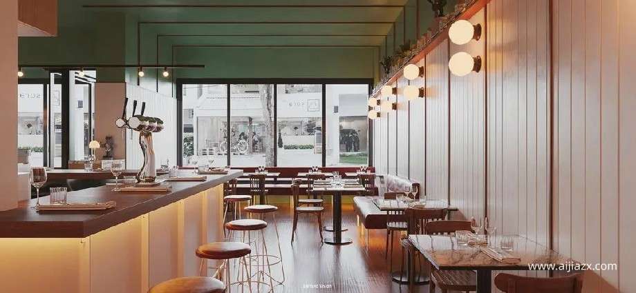 杭州披薩店裝修設(shè)計方案，高人氣披薩店設(shè)計裝修特色