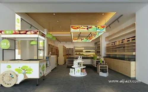 鄭州干果店設(shè)計，干果專賣店裝修設(shè)計要點