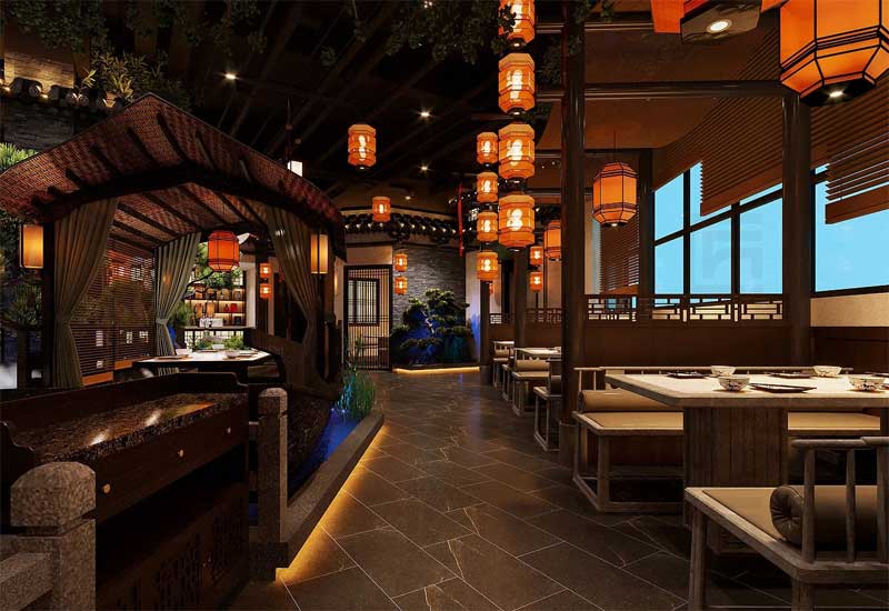 鄭州餐飲店裝修設(shè)計：火鍋店/中餐廳/快餐店分別需要多少錢