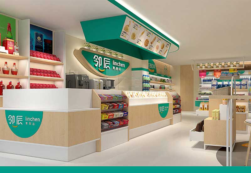 鄭州便利店裝修收銀臺設(shè)計要注意哪些功能需求細節(jié)