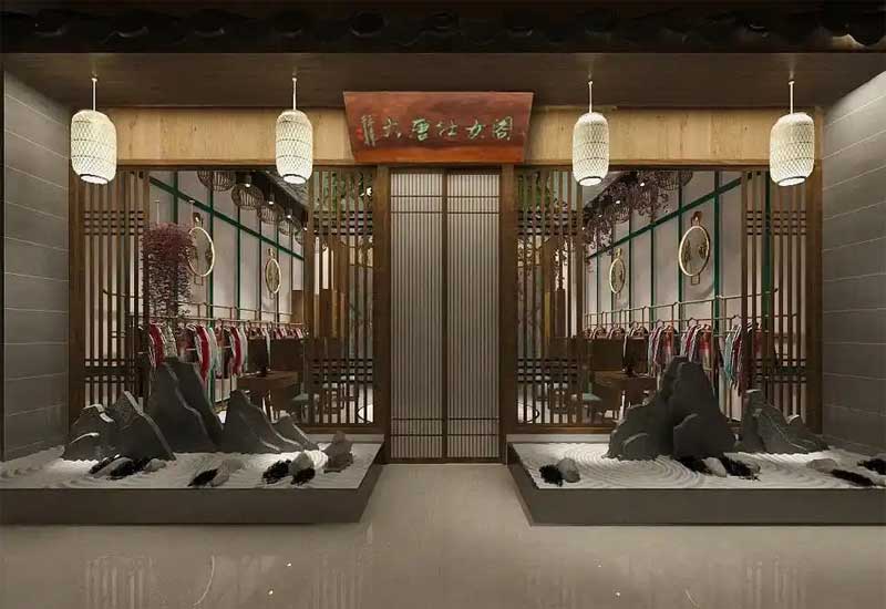 鄭州漢服店裝修設(shè)計(jì)，傳統(tǒng)文化元素的靈魂融入