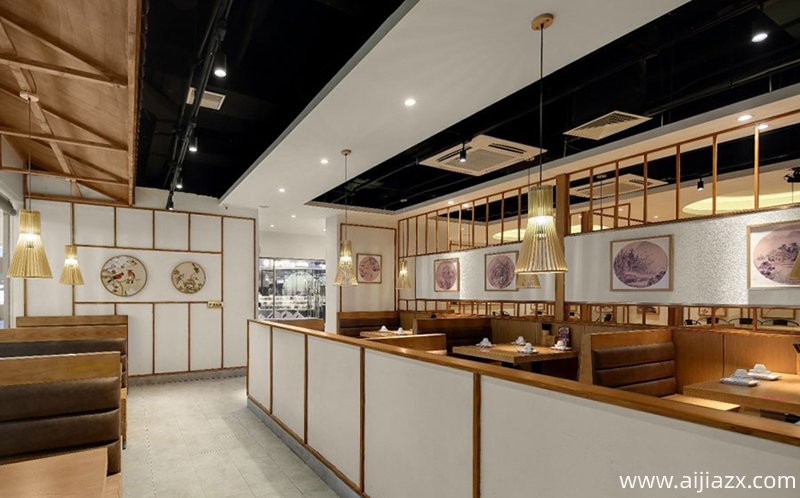 餐廳設(shè)計中環(huán)境布置裝飾