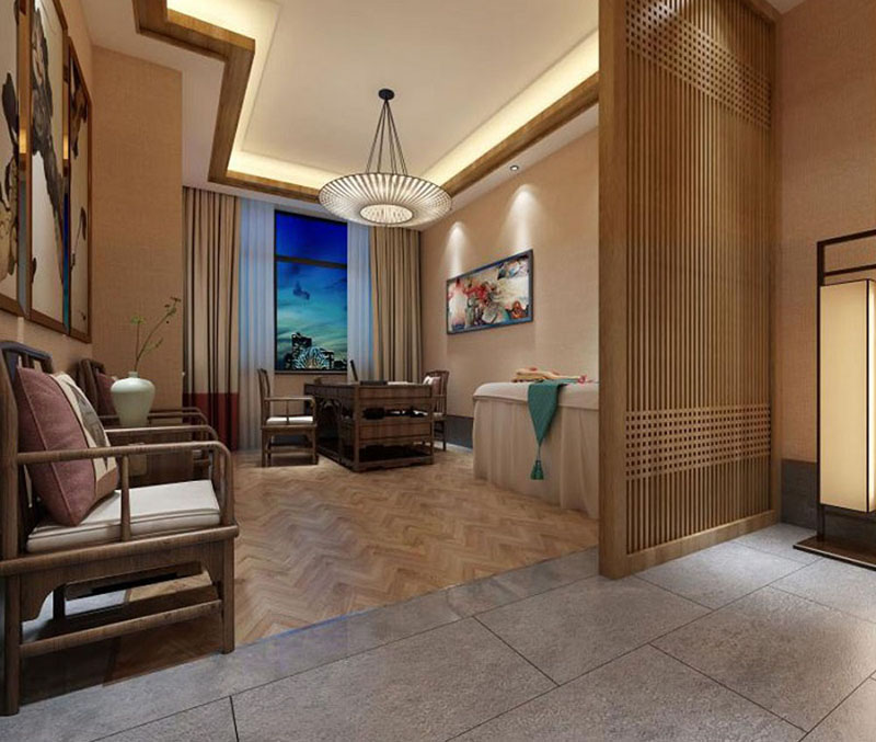 鄭州足浴店裝修設(shè)計(jì)公司:浴店裝修的店門設(shè)計(jì)