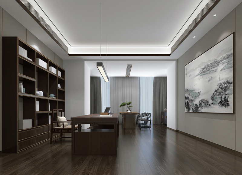 鄭州辦公室室內(nèi)裝修，展現(xiàn)出色彩的獨(dú)特魅力